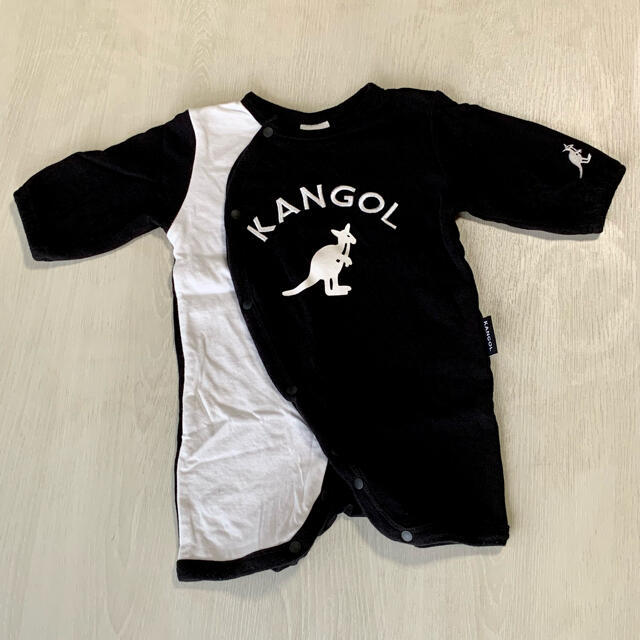 KANGOL(カンゴール)のKANGOL 新生児 ベビー ロンパース キッズ/ベビー/マタニティのベビー服(~85cm)(ロンパース)の商品写真