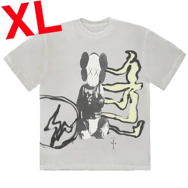 CACTUS - TRAVISSCOTT×KAWS×FRAGMENT トリプルコラボTシャツ XLの通販