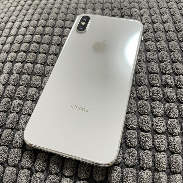 iPhone X 64GB docomo Silver simロック解除済み二台apple商品名