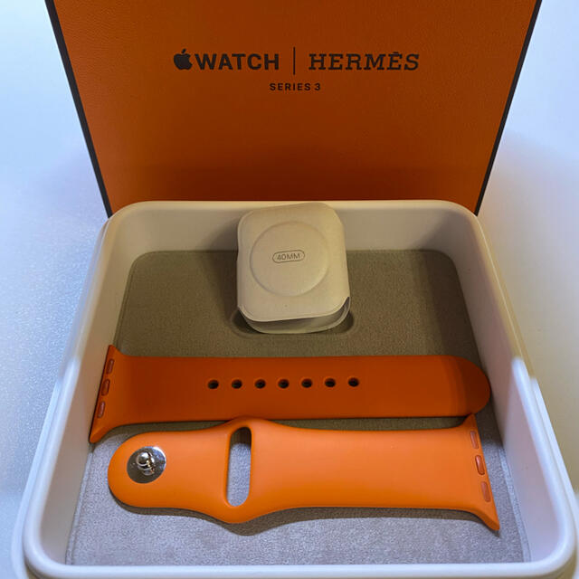 Apple Watch(アップルウォッチ)のApple Watch エルメス Series3 38mm ステンレススチール  レディースのファッション小物(腕時計)の商品写真
