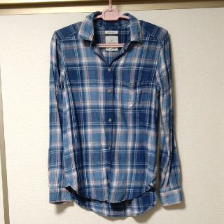 アメリカンイーグル(American Eagle)のアメリカンイーグル★長袖シャツ★XXSサイズ(シャツ/ブラウス(長袖/七分))