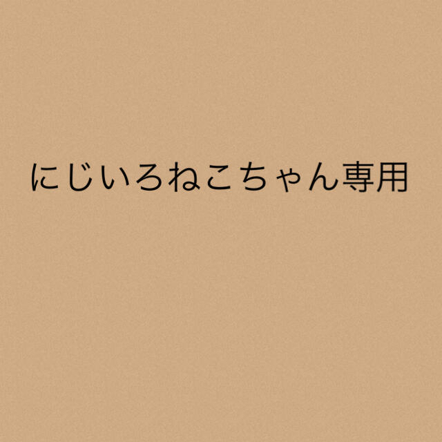 にじいろねこちゃん専用★7点にじいろねこちゃん専用