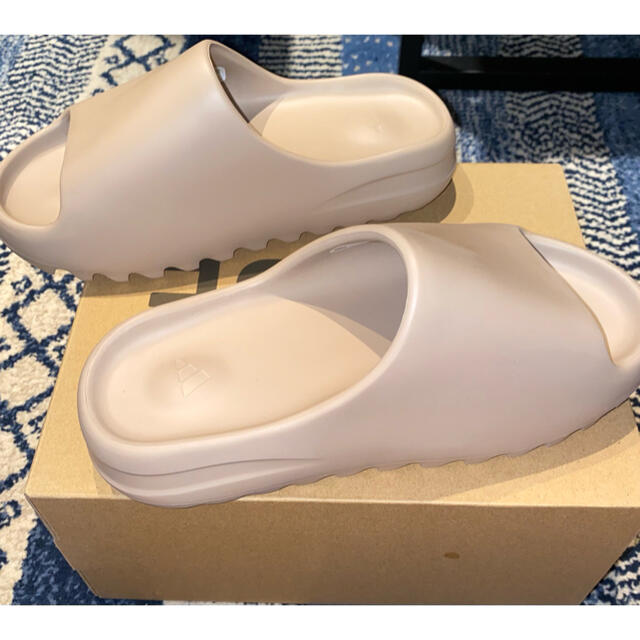 yeezy slide pure 25.5cm 身着用　訳あり品