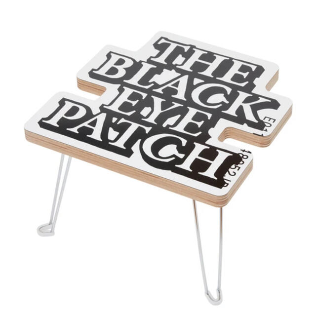 Black Eye Patch OG LABEL TABLE ブラックアイパッチ インテリア/住まい/日用品の机/テーブル(ローテーブル)の商品写真