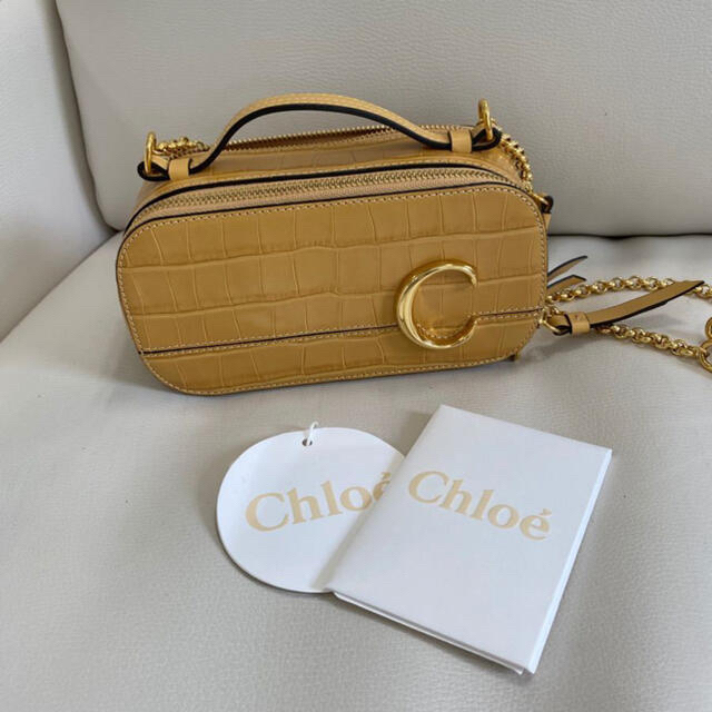 美品 Chloé C 2way ミニバッグ ショルダー クロエ 神崎恵 私物-