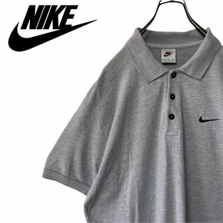 ナイキ(NIKE)の【NIKE】ナイキ 90s 白タグ ポロシャツ ダックテール スウォッシュロゴ(ポロシャツ)