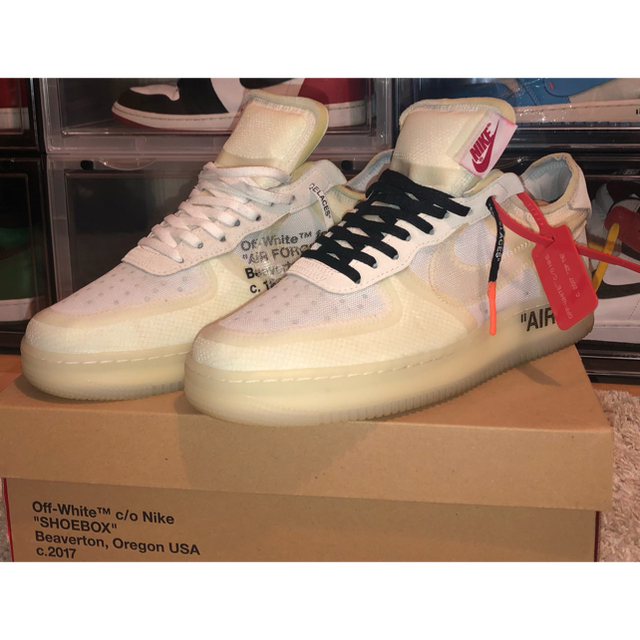 NIKE(ナイキ)のNIKE OFF-WHITE THE 10 エアフォース1 LOW メンズの靴/シューズ(スニーカー)の商品写真