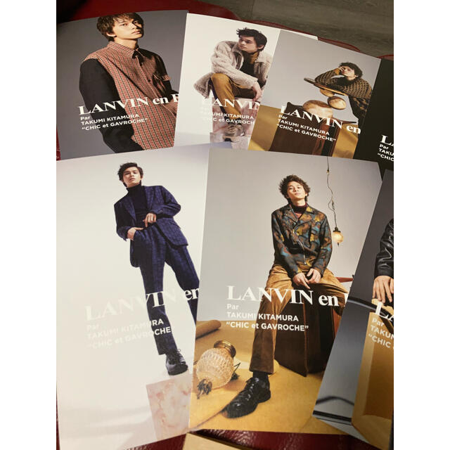 LANVIN en Bleu(ランバンオンブルー)の北村匠海　非売品フォトカード7枚 エンタメ/ホビーのタレントグッズ(ミュージシャン)の商品写真