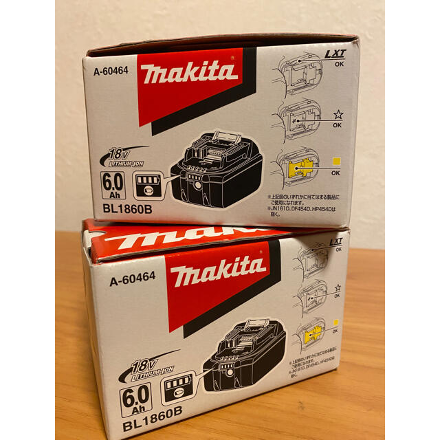 マキタ 18v 6.0Ah 純正バッテリーBL1860B