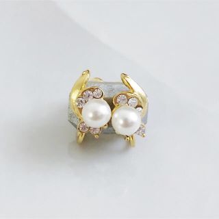 Vintage ＊ pearl angel wing earring(イヤリング)