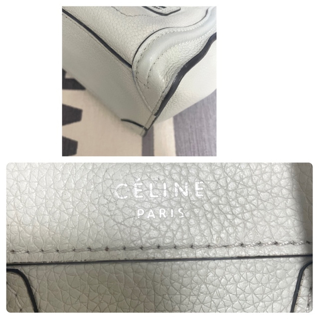 celine(セリーヌ)のCELINE✩.*˚良品♡ラゲージ ナノ ショッパー 2way ショルダー レディースのバッグ(ハンドバッグ)の商品写真