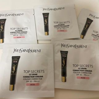 イヴサンローランボーテ(Yves Saint Laurent Beaute)のイヴ・サンローラントップシークレットCCクリーム ローズ 1ml×5(CCクリーム)