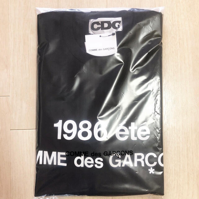 コムデギャルソン CDG スタッフTシャツ ブラック XL