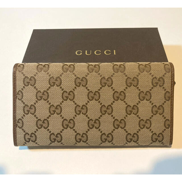 Gucci(グッチ)のGucci 二つ折り長財布　ほぼ新品 メンズのファッション小物(長財布)の商品写真