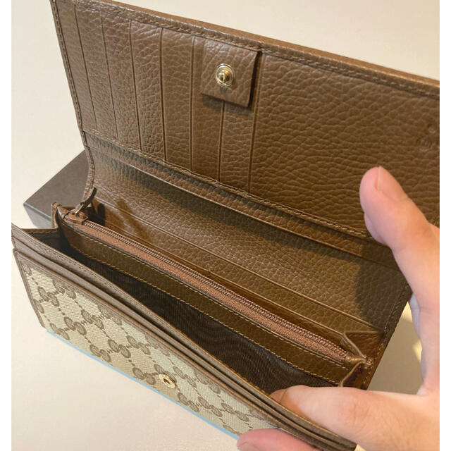 Gucci - Gucci 二つ折り長財布 ほぼ新品の通販 by DYC's shop|グッチ