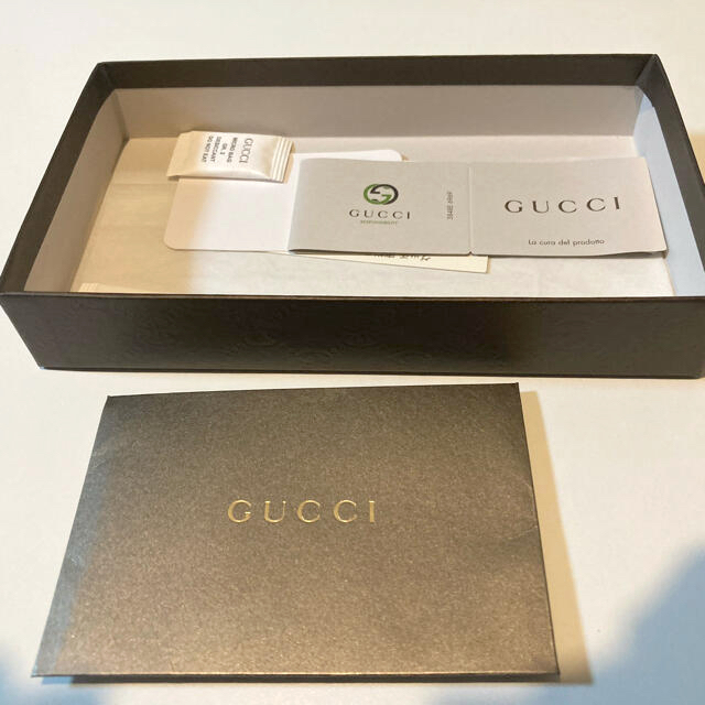 Gucci(グッチ)のGucci 二つ折り長財布　ほぼ新品 メンズのファッション小物(長財布)の商品写真