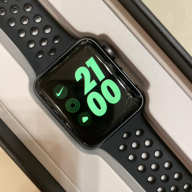 Apple*Watch*Series 3 Nike+*バッテリー最大容量 93