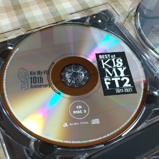 キスマイフットツー(Kis-My-Ft2)のBEST of Kis-My-Ft2   初回盤B CD ディスク3のみ(ポップス/ロック(邦楽))