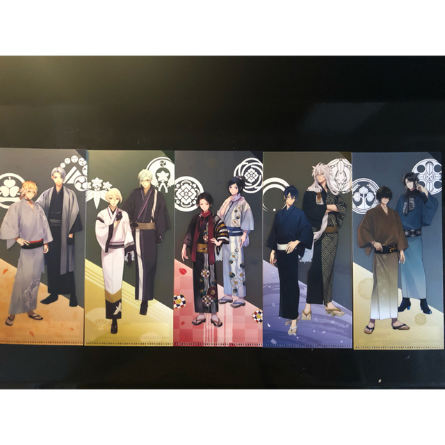 刀剣乱舞  マルチファイル 全５種セット　 セブンイレブン限定 エンタメ/ホビーのアニメグッズ(クリアファイル)の商品写真