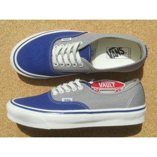 バンズボルト(VANS VAULT)のバンズ VANS OG AUTHENTIC LX 27,0cm 青灰(スニーカー)