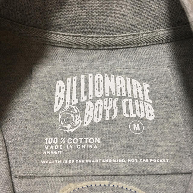 BBC(ビリオネアボーイズクラブ)の破格 BILLIONAIRE BOYS CLUB スウェット ジャケット M メンズのトップス(スウェット)の商品写真