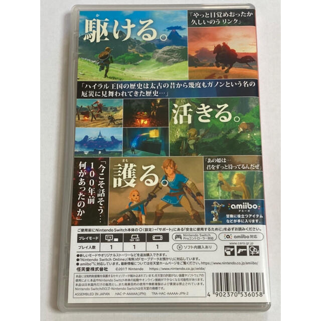 ゼルダの伝説 ブレス オブ ザ ワイルド Switch 1