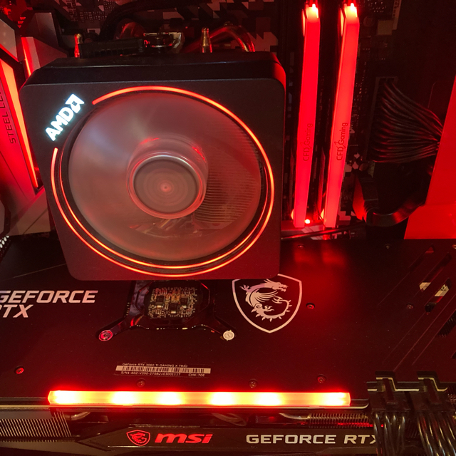 [No LHR] RTX3060Ti msi GAMING X TRIO 美品