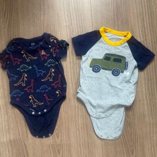 baby GAP半袖ロンパース(ロンパース)