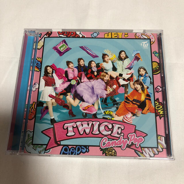 Waste(twice)(ウェストトゥワイス)のTWICE Candy Pop チェンジジャケット付 エンタメ/ホビーのCD(K-POP/アジア)の商品写真