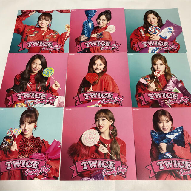 Waste(twice)(ウェストトゥワイス)のTWICE Candy Pop チェンジジャケット付 エンタメ/ホビーのCD(K-POP/アジア)の商品写真