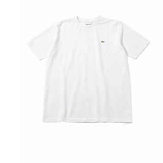 ラコステ(LACOSTE)の新品　LACOSTE　Tシャツ　ホワイト　サイズ5(Tシャツ/カットソー(半袖/袖なし))