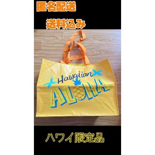 コストコ(コストコ)の【匿名配送・送料込】コストコ ハワイ限定バッグ・オシャレなパイナップルアロハ柄(エコバッグ)