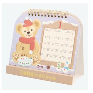 ダッフィー(ダッフィー)の新作♡ ダッフィー  フレンズ  カレンダー　2022  ディズニーシー(カレンダー/スケジュール)