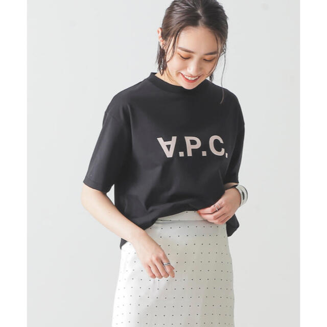 A.P.C(アーペーセー)のa.p.c BEAM別注　Tシャツ レディースのトップス(Tシャツ(半袖/袖なし))の商品写真