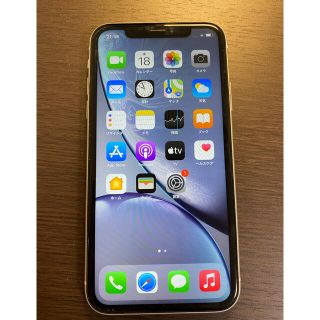アイフォーン(iPhone)の説明文　必読　超美品　simフリー　iPhoneXR 64GB シルバー(スマートフォン本体)