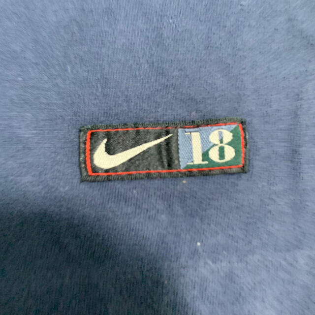 NIKE(ナイキ)のNIKE ナイキ ポロシャツ ハーフジップ センター刺繍ワンポイント Mサイズ メンズのトップス(ポロシャツ)の商品写真