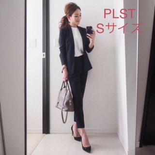 未使用＊大草直子さん着 PLST 上質＊ポリエステルトリコットスティックパンツ