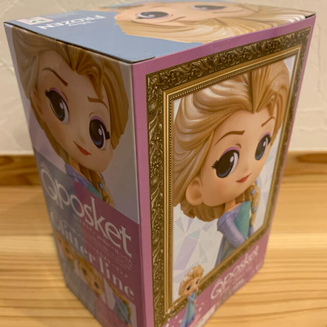 アナと雪の女王(アナトユキノジョオウ)のQ posket Disney -Elsa- Glitter line エルサ エンタメ/ホビーのフィギュア(アニメ/ゲーム)の商品写真