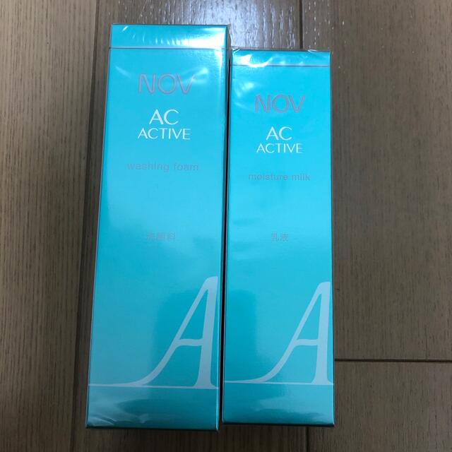 ノブ　ACアクティブ　モイスチュアミルク&ウォッシングフォーム