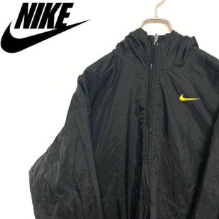 ナイキ(NIKE)のNIKE アメリカ古着　90s 白タグ　リバーシブル　ハーフジップ　ジャケット(ナイロンジャケット)