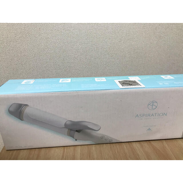 新品! ASPIRATIONカールアイロン 38.5mm/ASP-C007 スマホ/家電/カメラの美容/健康(ヘアアイロン)の商品写真