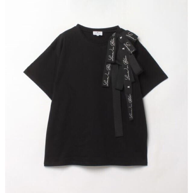 ランバンオンブルー メニーグログランリボンTEE レディースのトップス(Tシャツ(半袖/袖なし))の商品写真
