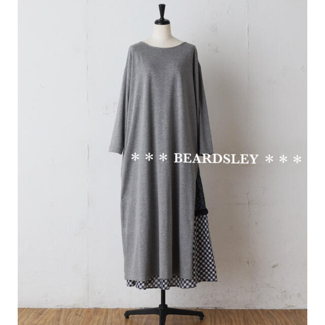 新品 BEARDSLEY ビアズリー プリント ロングスカート