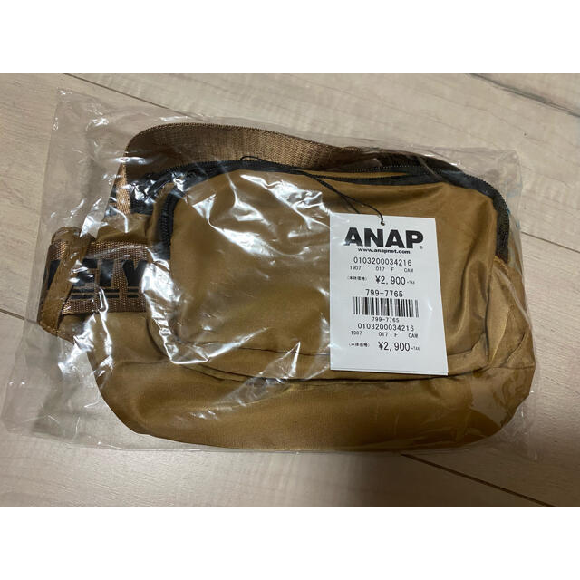 ANAP(アナップ)のプリントデザインウエストポーチ レディースのバッグ(ボディバッグ/ウエストポーチ)の商品写真