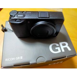 リコー(RICOH)の美品 RICOH リコー GR 3 予備純正バッテリー付き(コンパクトデジタルカメラ)