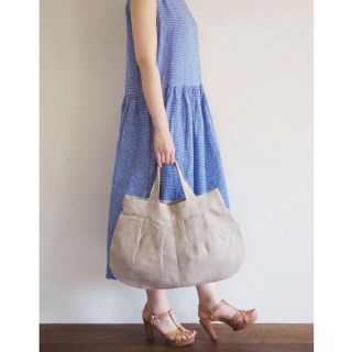 フォグリネンワーク(fog linen work)のfog linen work (フォグリネンワーク）アンヌ ラウンドバッグ　麻(トートバッグ)