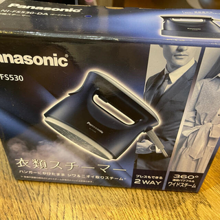パナソニック(Panasonic)の衣類スチーマー　Panasonic ほぼ未使用(アイロン)