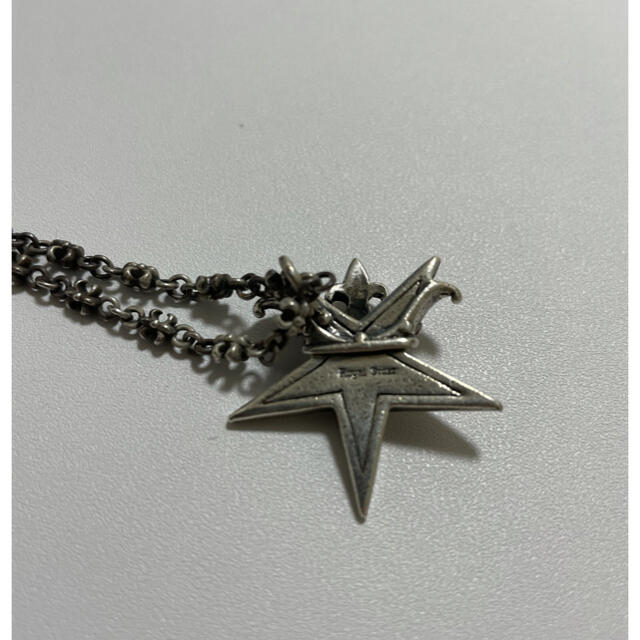 ROYALORDER(ロイヤルオーダー)のロイヤルオーダー  STAR WITH CROWN ジャスティンデイビスチェーン メンズのアクセサリー(ネックレス)の商品写真