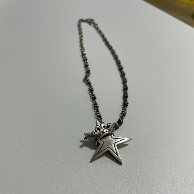 ROYALORDER(ロイヤルオーダー)のロイヤルオーダー  STAR WITH CROWN ジャスティンデイビスチェーン メンズのアクセサリー(ネックレス)の商品写真