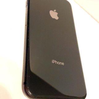 アイフォーン(iPhone)のiPhone8 スペースグレー　256GB(スマートフォン本体)